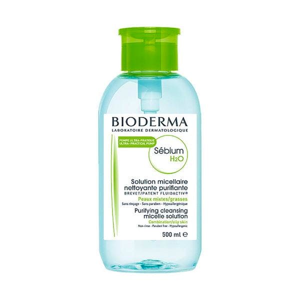 Bioderma Sebium H2o Micelle Solution With Pump 500