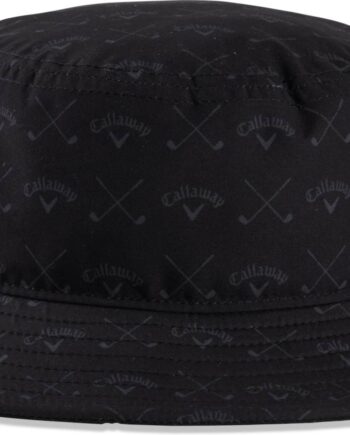 Callaway Hyperdry Bucket Hat Herre Kasket Black Charcoal Str