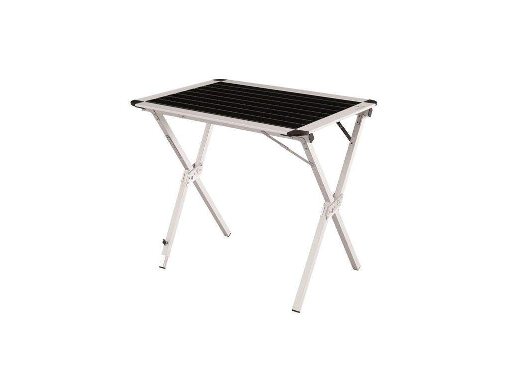 Easy Camp Rennes Camping Spisebord Foldbar Justerbar Sort