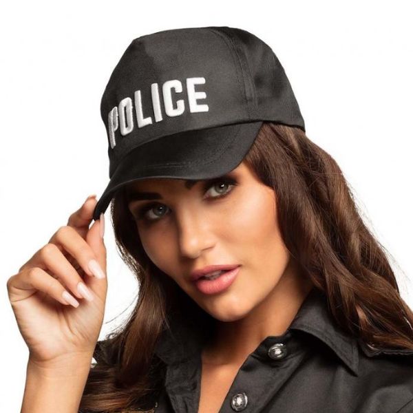 Kasket Ampquotpolitiampquot Sort