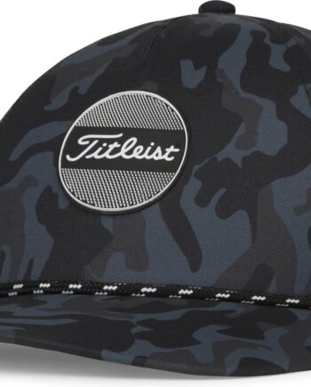 Titleist Boardwalk Rope Junior Kasket Black Camo Str Justerbar