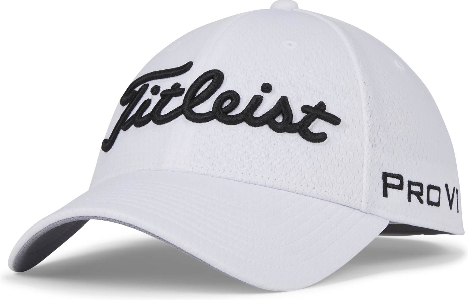 Titleist Tour Elite Herre Kasket White Black Str